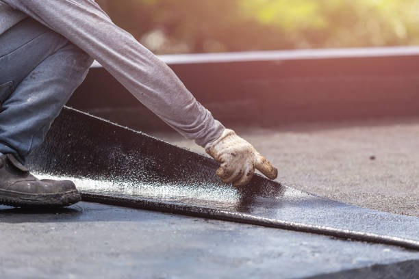 Professional Exterior Waterproofing technician working in Michigantown, IN